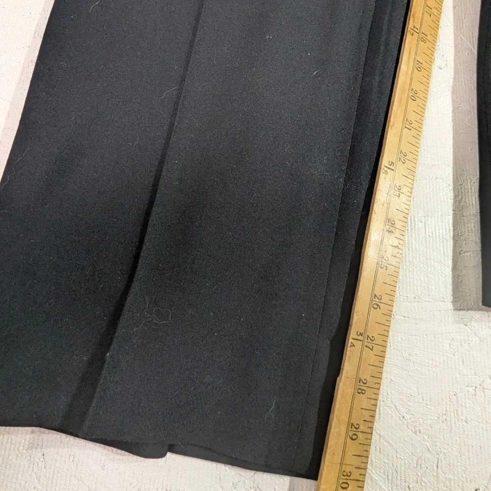 Vintage Black Wool Tuxedo Suit Set 44L Peak Lapel‎ USA